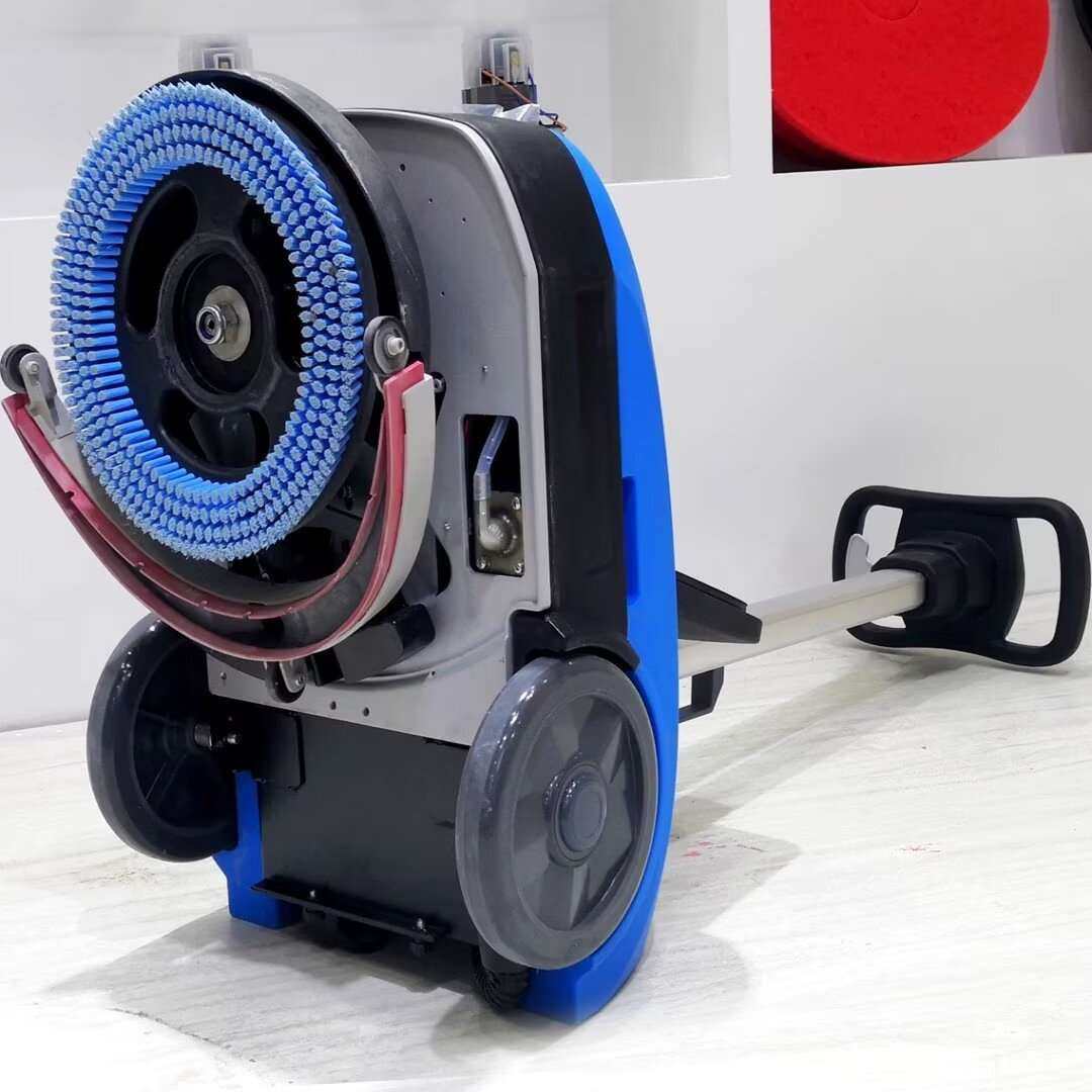 洗地机手推式商用餐厅办公室超市咖啡厅家用小型吸拖一体擦地机器