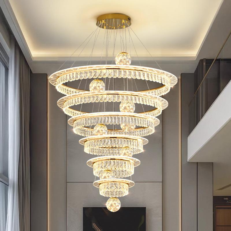 轻奢水晶吊灯大气客厅灯2025年新款奢华高档卧室餐厅广东中山灯具
