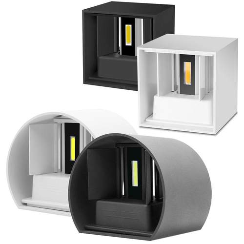 户外led壁灯方形防水楼梯灯墙壁灯客厅卧室壁燈 wall light