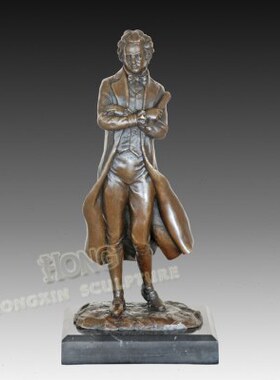 32房工艺人物欧式铜礼品雕苏伯特办公室包邮家居摆件样品EP著名A1