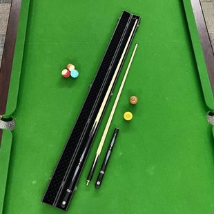 战神蓝剑小头杆台球杆中式黑八10mm分体波茨杆中头杆一体通杆球杆