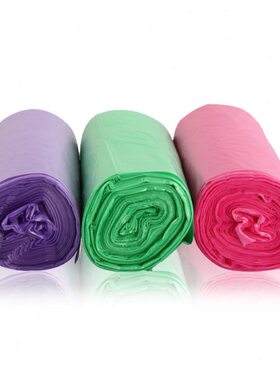 齐心彩色厨房家用塑料cm*L1045中号卫生间袋559垃圾袋加厚