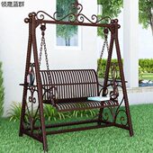 公园庭院秋千吊椅休闲户外 欧式 阳台式 悬挂家用懒人摇篮椅双人新款