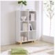白色自由组合书房简约简易学生现代置物架储物柜田园书柜书橱书架