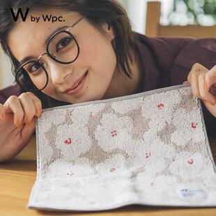 wpc手帕小清新印花纯棉吸水100%棉洗脸家用毛巾柔软多用小方巾