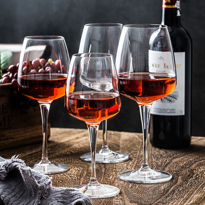 意大利进口水晶玻璃红酒杯套装 欧朗姆葡萄酒杯香槟杯高脚杯一体