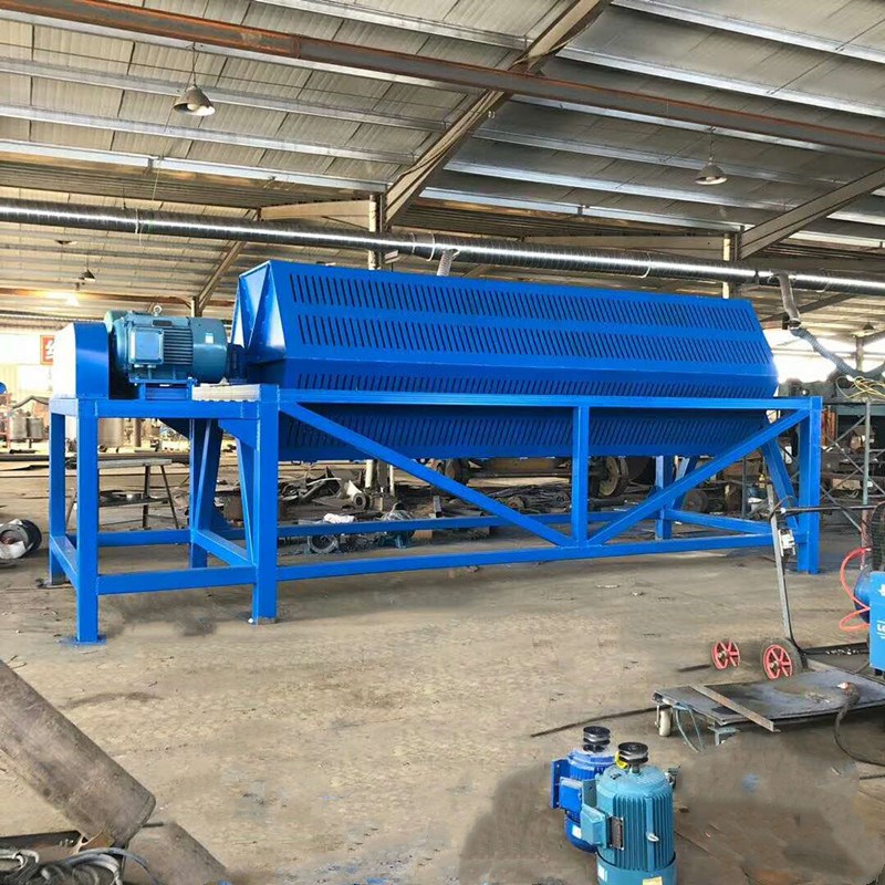 汽车零件去毛刺研磨机加u振动筛网滚筒抛光机自动出料六角滚筒机