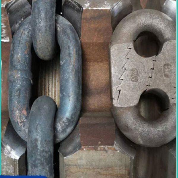 矿用高强度圆环链条扁平紧凑链条提升机锰钢链子链条吊装索具