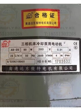 南通远东微特 海日AB-12 25 50 100 200 DB-50 JCB-22 45三相电泵