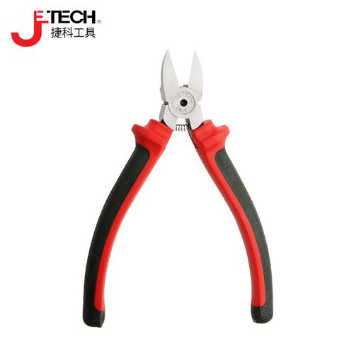 捷科水口钳 薄刃模型钳水口剪模型剪塑料剪钳电路板修边钳PP-6