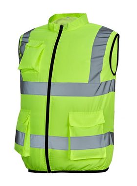 反光条带马夹空调服降温背心工作服制冷安全充电风扇衣服冰袋马甲