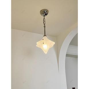 过道灯玄关吊灯走廊吸顶灯法式入户高级感阳台衣帽间奶油风星星灯