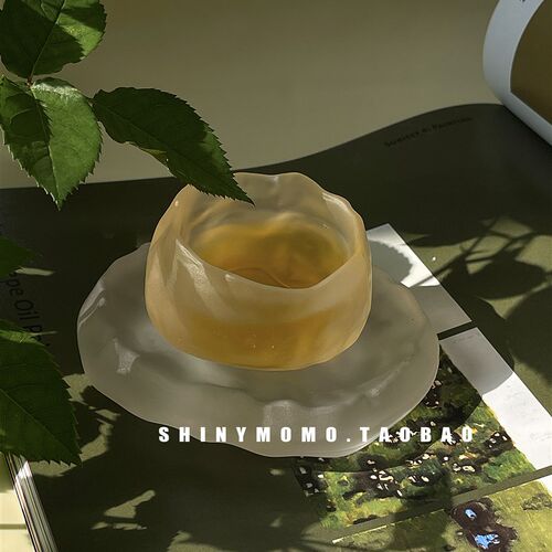 Shinymomo法式复古冰山功夫茶具浓缩咖啡杯
