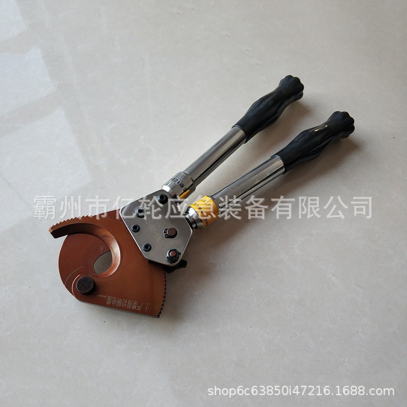 J13棘轮切刀齿轮式钢芯铝绞剪刀线路检修电缆切割剪