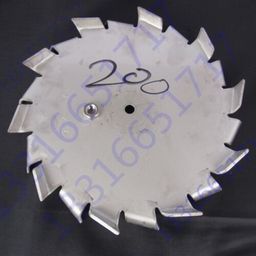 200mm20cm不锈钢分散盘 分散轮 分散叶片 锯齿形分散碟配套分散机