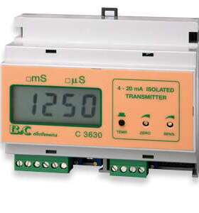 匹磁B&C电导率监控仪C3630可选配电极SZ3273.1在线盐度监测智能