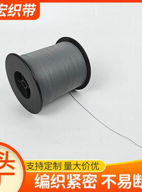 双面反光丝银线发光纱线亮灰色缝纫线编制织带切丝反光针织