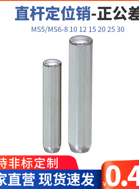 圆柱销BLF35/I定位销盘起定位销MS5/MS6-8 10 12 15 20 25 30
