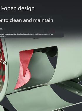 kt40外置电机轴流风机喷漆房防爆工业除尘通风机耐高温高湿排厂家