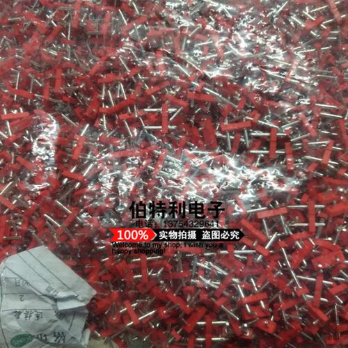 TJC2接插件 TJC2-2A针座间距7.5-5.5mm 红色黄色黑色蓝色2000只