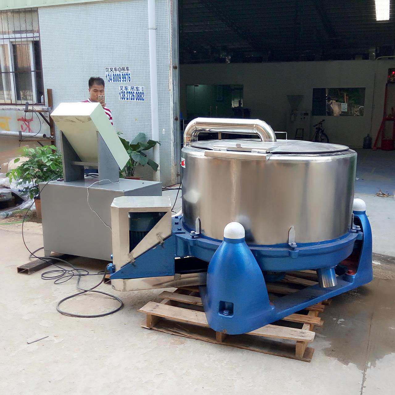 厂价热销豆腐渣食品不锈钢脱水机 果浆高速甩干机提篮式脱水机