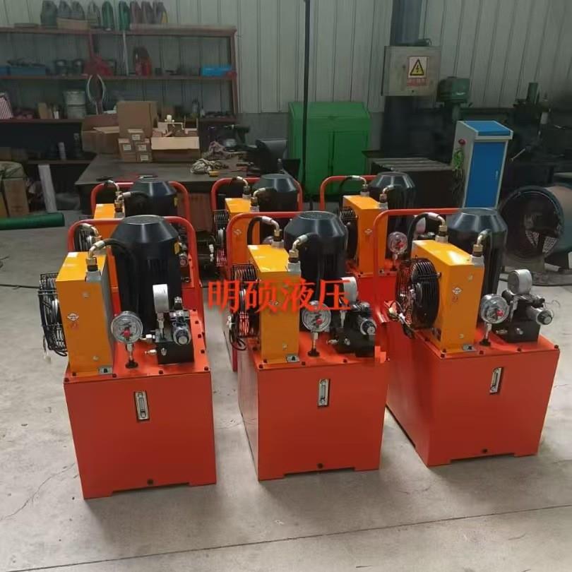 电动液压泵380V中小型升降单元双向液压油缸手动控制液压系统总成