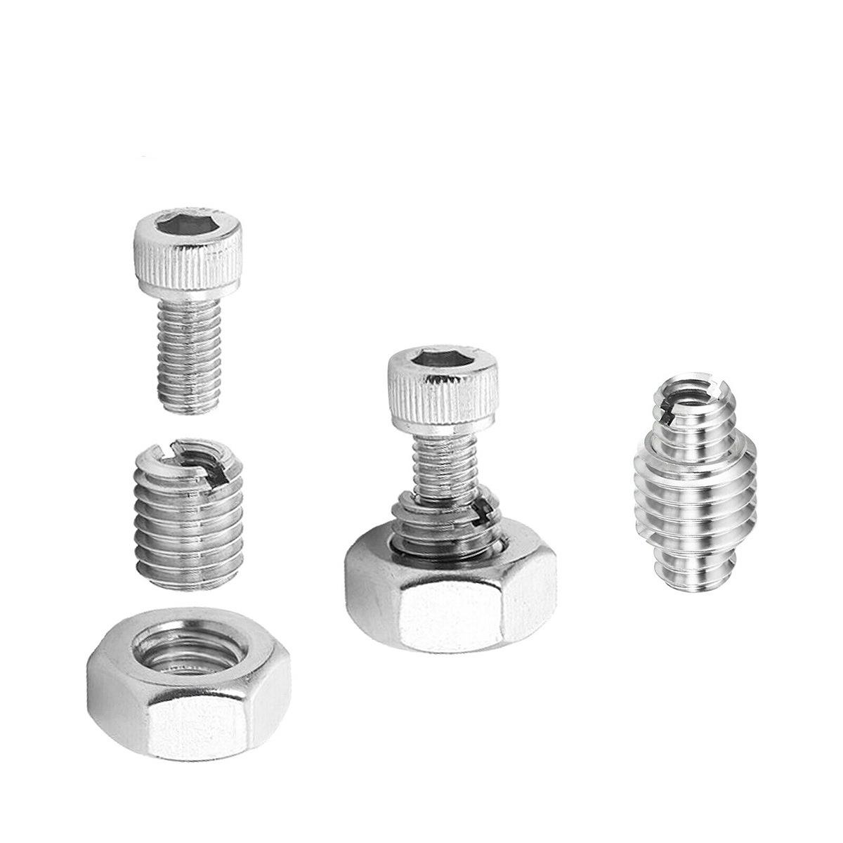 10个装22mm快速螺纹插入M16x2螺母母螺纹M20x2.5外螺纹加固维修