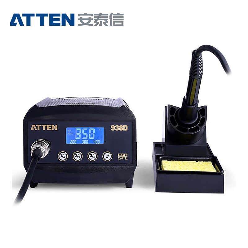 安泰信AT938D恒温电烙铁数显无铅调温防静电焊台937 980E维修工具