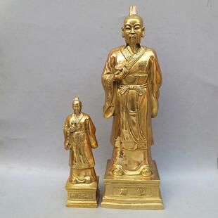大号铜扁鹊铜像神医扁鹊铜器铜雕工艺品装饰品摆件