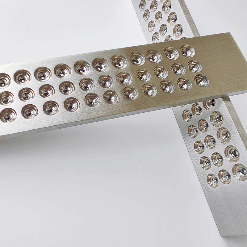 金银拉丝板黄金银丝拉线板圆形拉丝板首饰拔丝板加工拔线打金工具