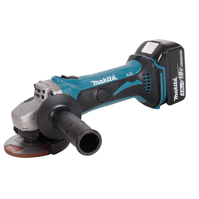 牧田（MAKITA）DGA402RME角磨机打磨机锂电角向磨光机100mm2电1充