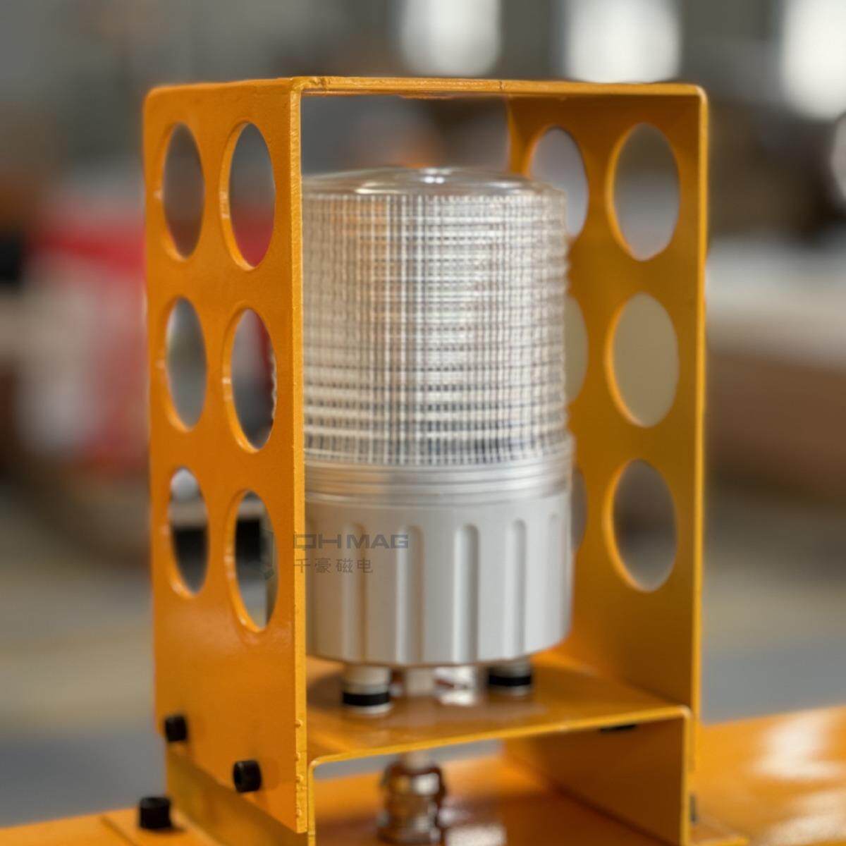 千豪吊钢管电永磁吊具无需外接电源户外行车叉车配套使起重机