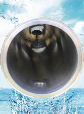 厂家直供8英寸耐压300PSI卫生级快装拷贝林8040不锈钢无缝8寸膜壳