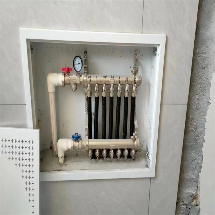 硕暖佳分水器暗箱背板拆装式分水器不锈钢箱子 价格美丽