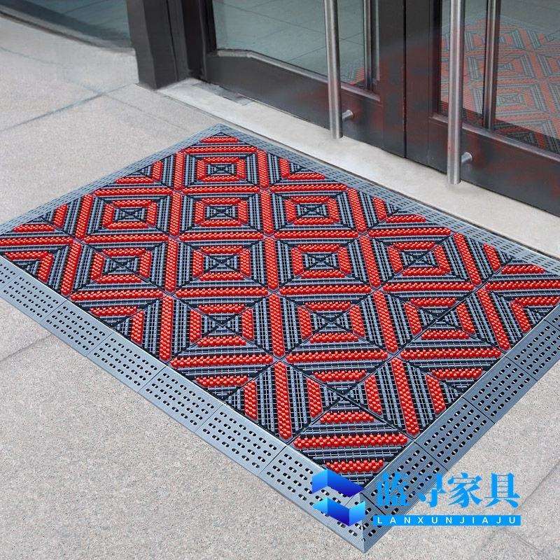 门口地垫进门家用室外入户门垫酒店大门防滑脚垫商用塑料地毯