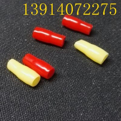 套绝缘10鼻色护套冷压端子只mmV5方   铜管 6软保护50短.- 平06