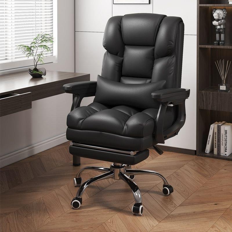 卡杰老板商务办公椅家用靠背久坐男生电竞椅滑轮电电脑皮座椅