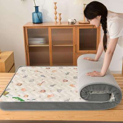 乳胶床垫软垫记忆海绵0.9m单人学生宿舍1.2m/1.5米床家用地铺垫被