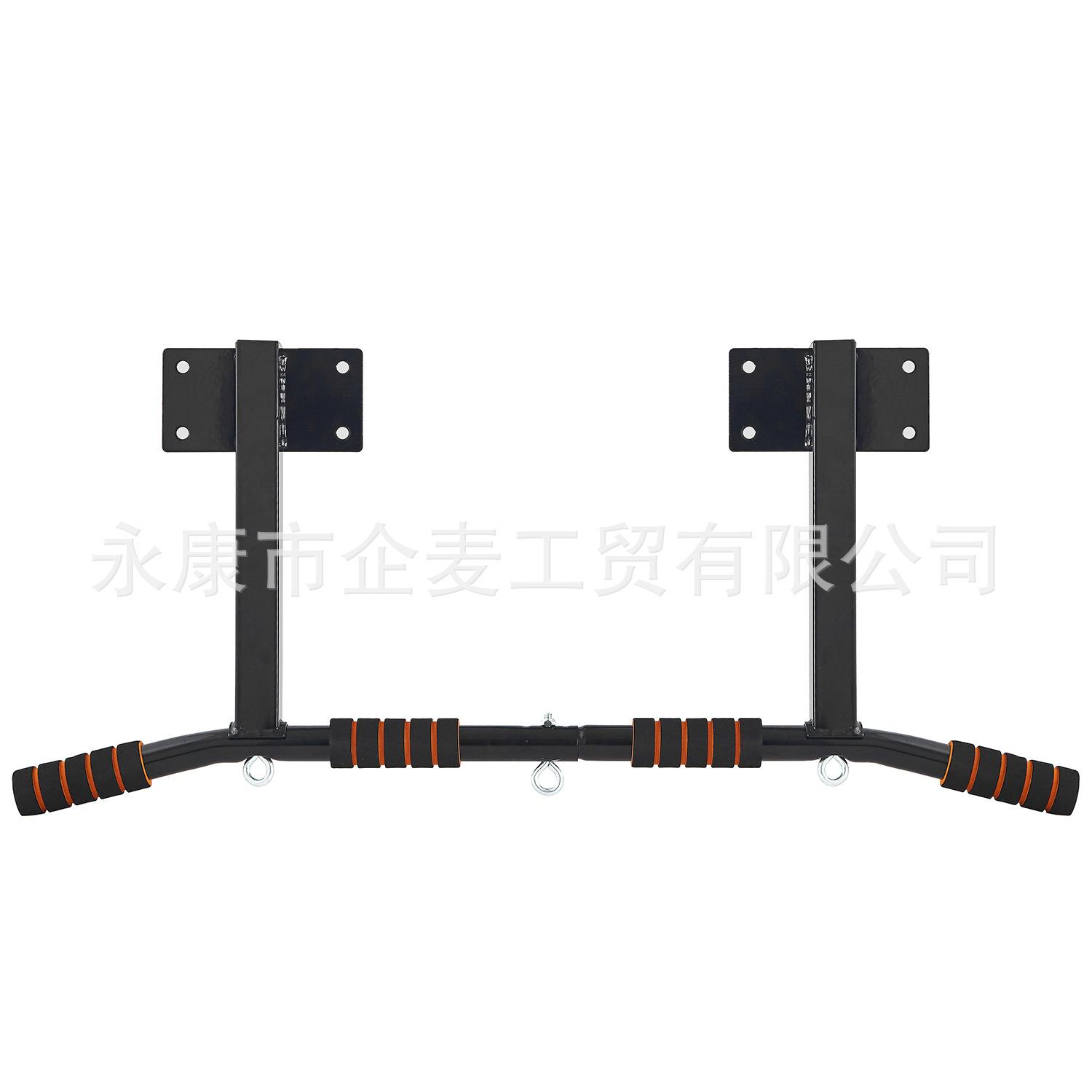 家用室内横梁上侧面单杠墙体引体向上家庭单扛墙上吊杠杆健身器材