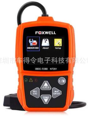 自动诊断扫描仪Foxwell NT201 OBDII CAN读码器 OBD2诊断扫描工具