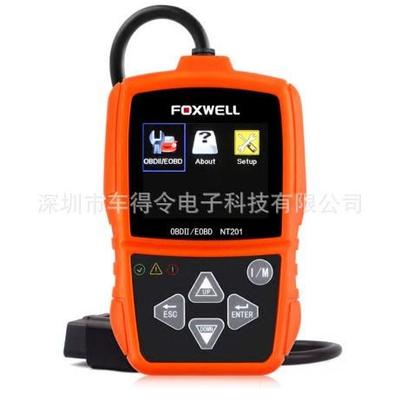 自动诊断扫描仪Foxwell NT201 OBDII CAN读码器 OBD2诊断扫描工具