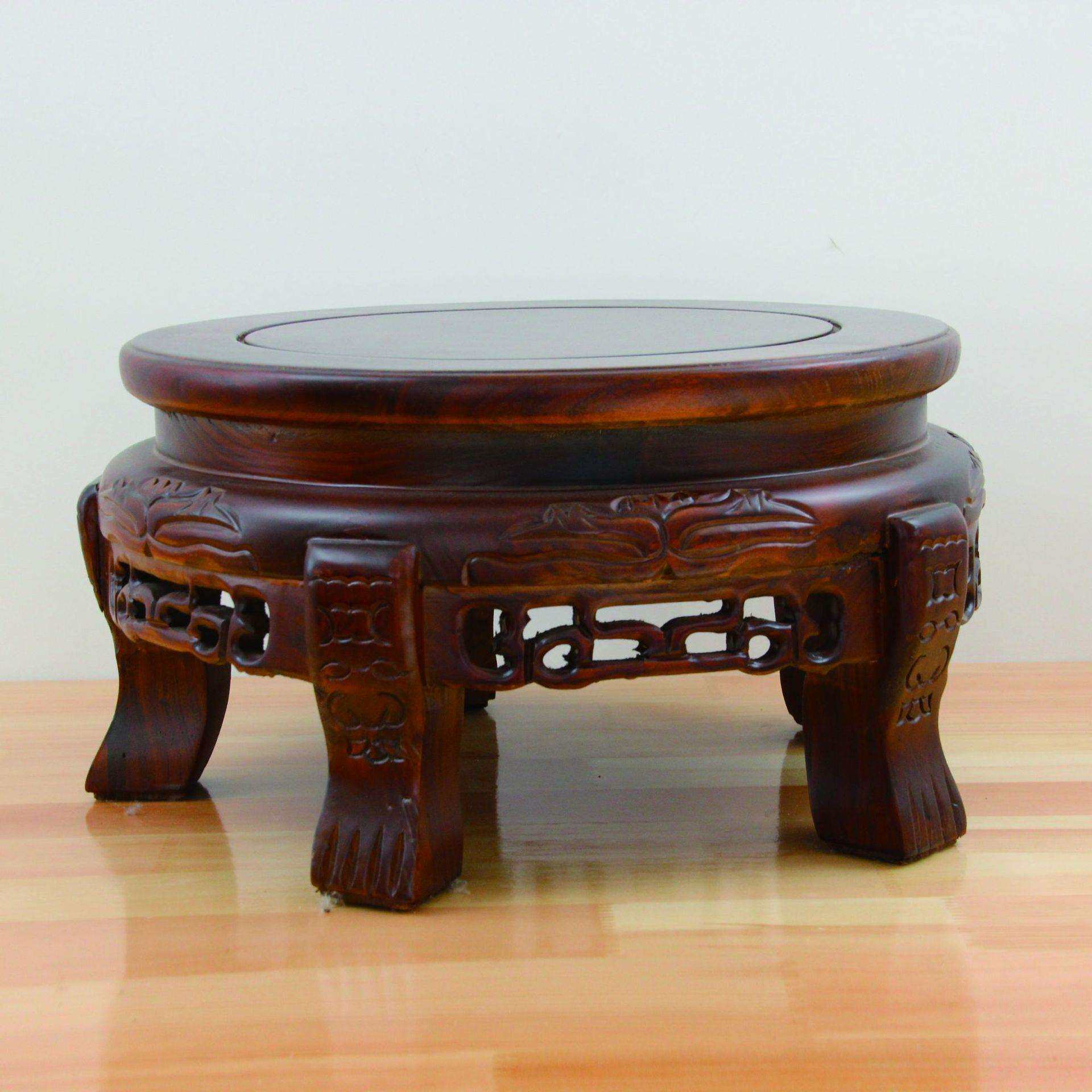 鼓凳古筝凳实木凳小仿古矮凳板凳鸡翅木凳中式圆凳子 厂家供应