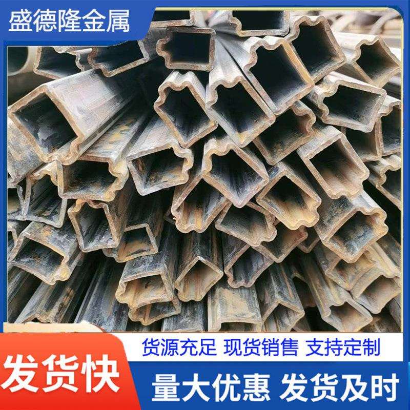 现货销售无缝方凸管 圆改凸形管 可根据客户要求制做异形管可切割
