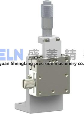 供应Z轴LBV40-C2尺寸40*40直线滚珠型轴承钢手动微调架位移平台