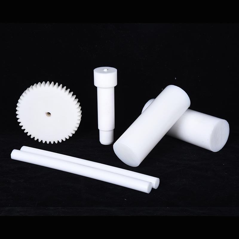 白色POM棒防静电赛钢棒PC塑料棒白色聚甲醛实心圆棒