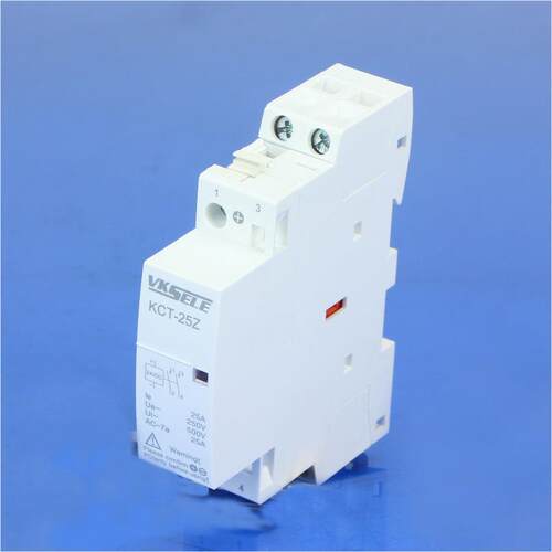 KCT-25Z家用直流接触器220V二常开2P 16A 2NO自动款KCT25A