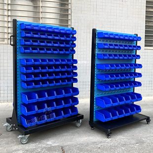 双面放架维修工具架螺丝移动螺丝架工具收纳架五金工具架洞洞板置