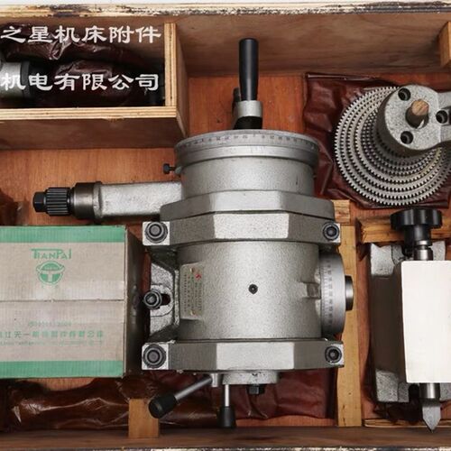 万能分度头上海金悦铣床配件配三爪卡盘F11FW-80-100-125-160-200