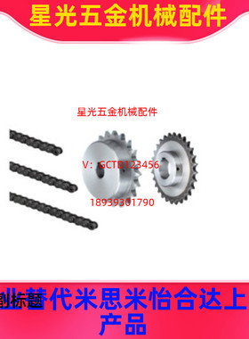 VLF02/11-40/VNF02/40 VMF01/21/03-40替代怡合达链轮/链条40系列