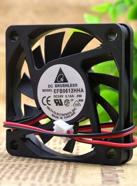 原装 Delta/台达 6CM 24V 0.16A 6010 EFB0624HHA 变频器 薄 风扇